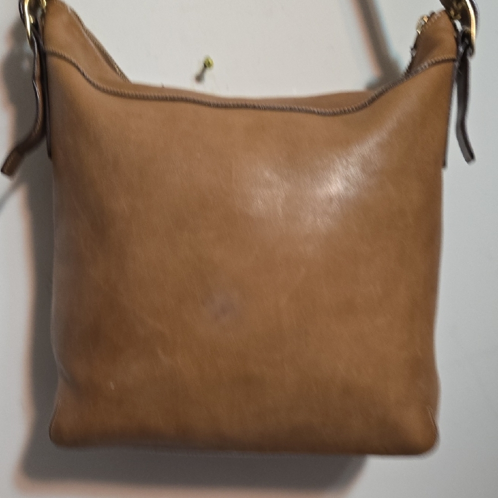 Coach Tan Leather Shoulder Bag - Picture 3 of 16